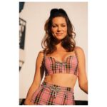 Courtney Henggeler Instagram - The mission was: 90’s Genie Barbie in a bottle. Sure it’s a little niche. But @michaelduenas and @pircillapae understood what had to be done. They made my, very specific and a little bit slutty, dream come true 💘 Cobra Kai Season 5 premiere success! Now off to pick up my kids at the bus stop. In this. Because this is also a super versatile look that goes from evening to PTA in a snap.