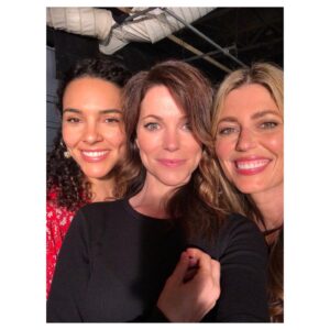 Courtney Henggeler Instagram - The hottest (and possibly only) Karate moms you know @veryvness @diorabaird @cobrakaiseries