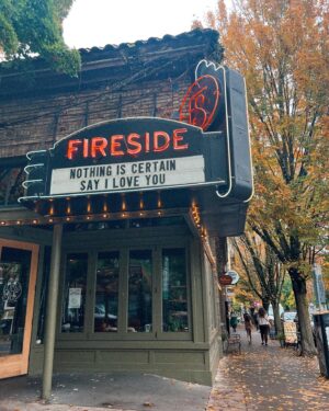 Courtney Hope Instagram - Portland: you were spooky, serene and soul enriching 🍁

Also: comment when you see it 👴🏼🌳😍 #thewisdomtree