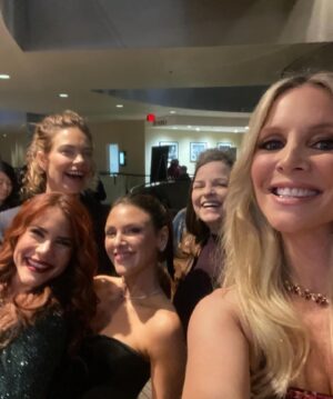 Courtney Hope Instagram - What a night 😍.. I took basically no photos because I was having so much fun 🥰! Congrats to my @youngandrestlesscbs family and all the other shows for the wins!  So grateful for this Daytime TV family!!