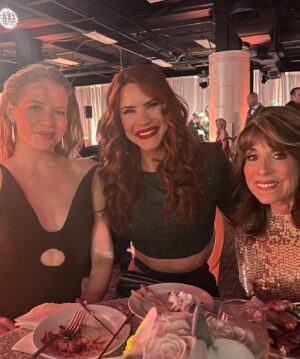 Courtney Hope Instagram - What a night 😍.. I took basically no photos because I was having so much fun 🥰! Congrats to my @youngandrestlesscbs family and all the other shows for the wins!  So grateful for this Daytime TV family!!