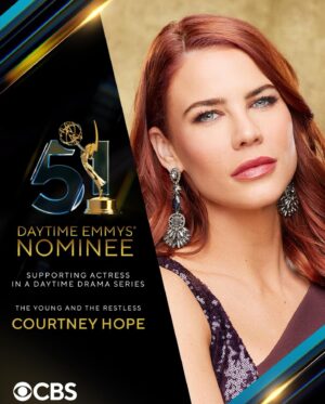 Courtney Hope Instagram - I’m so honored and excited to be standing next to these incredibly talented women! 🥰🥹 .. HUGE Congrats to my whole  @youngandrestlesscbs cast and crew for ALL their nominations and constant dedication to telling these stories day after day! 🫶🏼🫶🏼

Thank you to everyone who has supported me and this heartbreaking and life altering story of child loss ❤️🕊️! I couldn’t be more humbled to be the vessel through which this story was told.