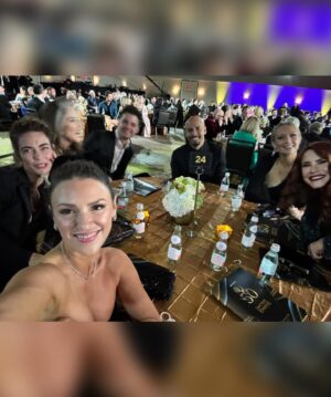 Courtney Hope Instagram - What a night 😍.. I took basically no photos because I was having so much fun 🥰! Congrats to my @youngandrestlesscbs family and all the other shows for the wins!  So grateful for this Daytime TV family!!