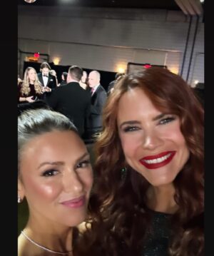 Courtney Hope Instagram - What a night 😍.. I took basically no photos because I was having so much fun 🥰! Congrats to my @youngandrestlesscbs family and all the other shows for the wins!  So grateful for this Daytime TV family!!