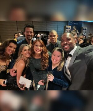 Courtney Hope Instagram - What a night 😍.. I took basically no photos because I was having so much fun 🥰! Congrats to my @youngandrestlesscbs family and all the other shows for the wins!  So grateful for this Daytime TV family!!