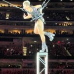 Courtney Kemp Agboh Instagram - Oh my Lord @pink was just amazing last night. Soaring through the air upside down, singing her heart out, reminding us to love the imperfect versions of ourselves… and then she brought out @alanis and they sang “You Oughta Know” together and my inner teenager from CT exploded into a blur of Doc Martens, flannel and joy and for a minute they made 1990-1994 okay and not something I have to heal from but something I fucking survived. Live music with real artists can do that. AI can’t. Just sayin’. Thanks to @pink @alanis @benatargiraldo for the unbelievable music and dance we witnessed tonight.