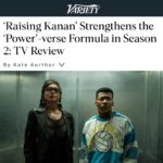 Courtney Kemp Agboh Instagram - The power of Kanan. A great read for all #PowerUniverse fans @variety - link in bio.