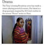 Courtney Kemp Agboh Instagram - @PatinaMiller for @nytimes. Link in bio! #PowerWomen