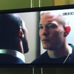 Courtney Kemp Agboh Instagram - Happy Birthday @josephsikora4 one of the best to ever do it, point blank, period. This man should have ALL the Emmys… And no, this is not a new pic— this is from editing season 5 of @power_starz but it’s one of my favorites— you can feel Joseph’s intensity through the screen.