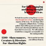 Courtney Kemp Agboh Instagram - I’m with a coalition of 1500 creators, showrunners and directors who managed to get all nine of Hollywood’s major employers to engage with us on the issue of abortion rights. This is not the last time you will hear from us. #hollywood4abortionaccess