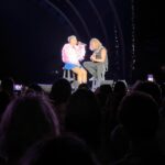 Courtney Kemp Agboh Instagram - Oh my Lord @pink was just amazing last night. Soaring through the air upside down, singing her heart out, reminding us to love the imperfect versions of ourselves… and then she brought out @alanis and they sang “You Oughta Know” together and my inner teenager from CT exploded into a blur of Doc Martens, flannel and joy and for a minute they made 1990-1994 okay and not something I have to heal from but something I fucking survived. Live music with real artists can do that. AI can’t. Just sayin’. Thanks to @pink @alanis @benatargiraldo for the unbelievable music and dance we witnessed tonight.