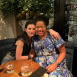 Courtney Kemp Agboh Instagram - The universe has a beautiful way of bringing you back together with people… Had the best time last night with the amazing @juliannamargulies