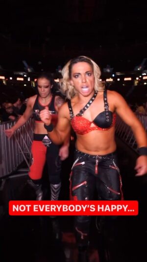 Courtney Stewart Instagram - We have a feeling you’ll be paying for that one, @isla_dawn and @wwe_alba… 😬👀 #WWERaw