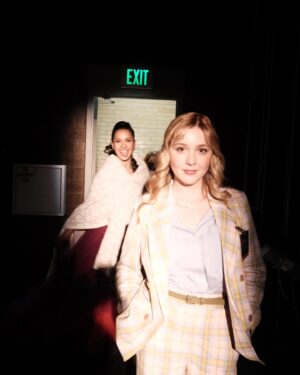 Cozi Zuehlsdorff Instagram - LOVE YOU FOREVER Part One: Writing the Song

So, I’m a bit of a dreamer 🥴🙈 Before I ever wrote a note for the show, my ultimate dream was to write a huge refrain that included the entire cast. 😂😍 Then before Season 4 even went into pre-production, I’d secretly dreamt one up (called “finish what we started,” which, though it was a totally diff song, may ring a bell…🥹) So when Tim called us from the writers room where they were CURRENTLY WRITING THE SCENE (true story) and asked for a love proclamation/musical conclusion to four seasons of his blood, sweat and tears—oh, and a WHOLE CAST REFRAIN—instead of panicking under the weight of that responsibility, I genuinely had a deadly calm feeling of “this is what I trained for.” 😅 OH—and they needed it in 24 hours. It kinda felt like getting a call from the president…except, y’know, higher emotional stakes. 😂 Matt and I texted a frantic “Zoom in 10” to each other, and I sat down at the piano and SANG before I could get scared. Last slide is that voice memo♥️