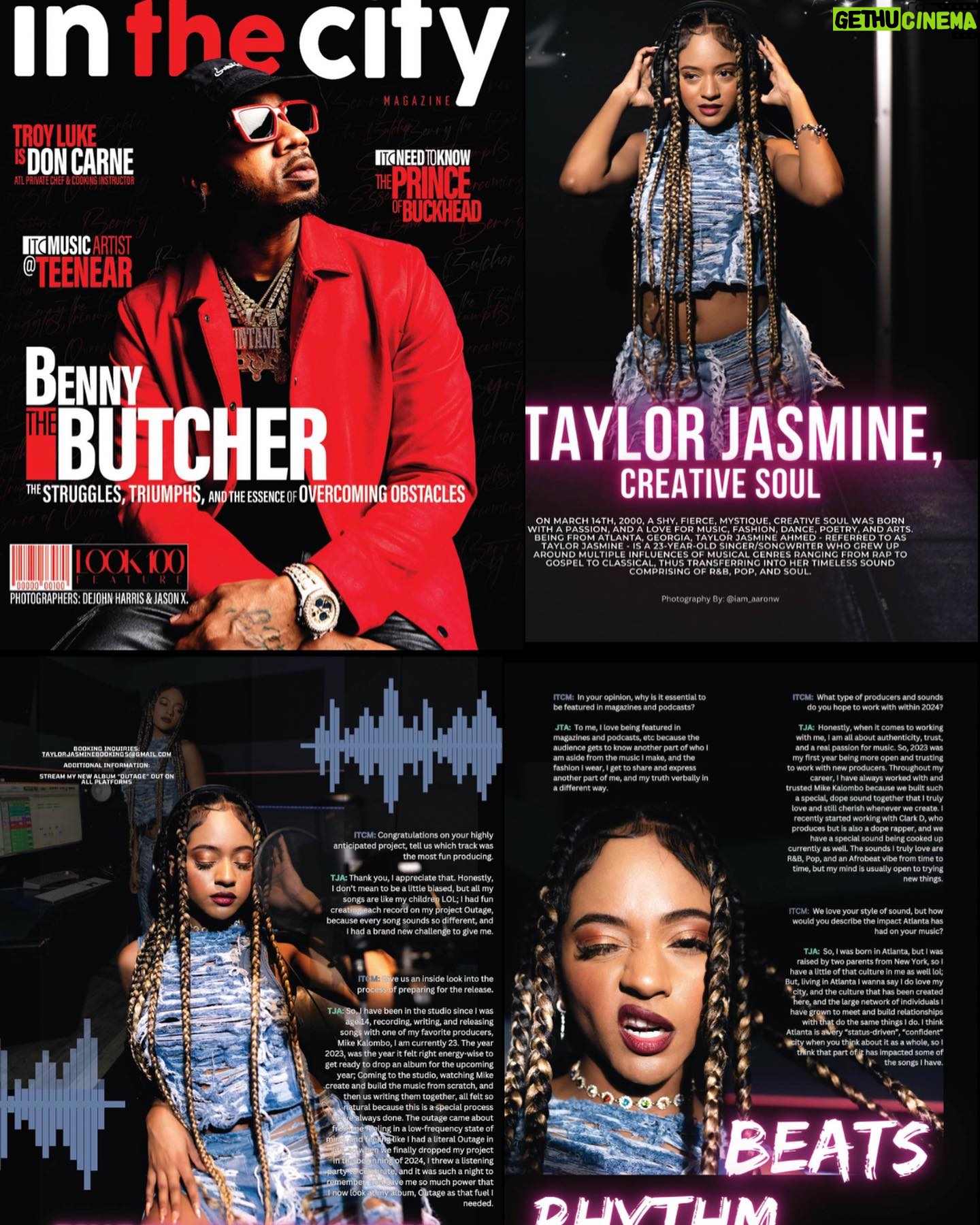 Cravetay Instagram - Focused on me, I can’t let up 😏 thank you @inthecitymagazine @abdquadir1 for featuring me in the magazine. Shoutout to @iam_aaronw for shooting the cover & my interview 🧡