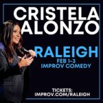 Cristela Alonzo Instagram - RALEIGH NORTH CAROLINA! Coming to do FIVE shows Feb 1-3 @improvraleigh! Tickets available at their site or on mine: cristelaalonzo.com Hope to see you there.