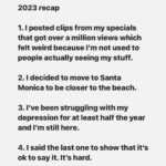 Cristela Alonzo Instagram - I’ve tried to be open with my struggles. I think it might make people know that they’re not alone if they’re going through something similar. I tell jokes for a living. I want to make people feel good because sometimes I don’t. My stand-up is mostly talking about my life and what I’m going through and learning. I’ll admit, I like when people can connect with what I’m saying. As different as we all may be, we are actually quite alike. I do the work to understand the whys of it all but that doesn’t mean that it still doesn’t affect me. It’s been a long year for me, for all of us. I honestly didn’t know it was NYE tonight till someone reminded me an hour ago. I’m doing as ok as I can be. I am lucky enough to have the help I need and more importantly, learning to ask for the help because if you’re someone that’s been taught to do everything yourself, you don’t even think of asking. Last time I went through a deep depression, I didn’t work for a couple of years but…this time I haven’t stopped and it’s because I’m learning to deal with it better. I hope we can all be kinder to each other. Sometimes a kind word can go a long way to someone that needs to hear it. ❤️