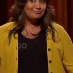 Cristela Alonzo Instagram - This is from the FIRST late-night spot I ever did. Conan in 2012. I had been doing stand up for 9 years at this point. #cristelaalonzo #conan #lyingonresume My nephew Sergio was so excited when he saw this on TV and had used his name.