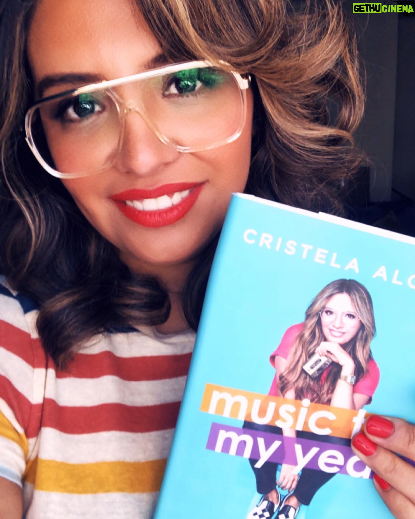 Cristela Alonzo Instagram - HAPPY FOUR YEAR BIRTHDAY TO MY BOOK! #MusicToMyYears - Did you know I wrote a book? It’s a literary playlist. I love music. Each chapter is titled after a song that meant a lot to me during a certain time of my life. It was released by Simon & Schuster in 2019 and back then, I couldn’t get a TV spot to promote it anywhere because it was a time where Trump was firing everyone and everyone had a book come out right after. Still available on hardback AND EVEN COOLER NEWS….IT WILL BE AVAILABLE ON PAPERBACK IN MAY 2024! Maybe I’ll get to promote it then? HAHAAHAH. Thank you to everyone that has bought a copy or bought the audiobook to hear me read it. In the book, I talk about my love of books and how I spent so much of my free time in high school at the McAllen Public Library. Hair by @craiggangi