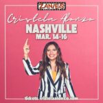 Cristela Alonzo Instagram – NASHVILLE! I am so excited to be coming to Nashville. I can’t believe it’s been years since I visited. Doing THREE shows @zaniesnashville

Tickets in bio. #cristelaalonzo