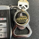 Cristela Alonzo Instagram - MERCHANDISE PREVIEW: I’m going to start selling these bottle opener keychains at my shows (and maybe eventually my online store once I get that set up). Did you read what it says? Lol. I know, I know. It took me a long while to get merchandise but better late than never. Also not my car keys. My friend making my merch bought the first one!