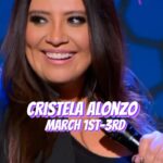 Cristela Alonzo Instagram – Mic Drop favorite Cristela Alonzo hits the stage this weekend for five shows! Two shows are sold out already, so get your tickets fast!  Cristela Alonzo made history when she became the first Latina to create, produce and star in her own network sitcom, Cristela for ABC. During that year, she split her time between LA and NYC to serve as one of ABC’s favorite guest hosts on their hit daytime talk show, The View. Cristela made history again when she became the first Latina lead in a Disney Pixar film when she voiced the character of Cruz Ramirez in Cars 3