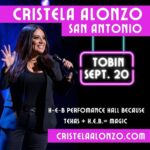 Cristela Alonzo Instagram - NEXT SHOW: SAN ANTONIO, TX! Wednesday, Sept 20! I’ve gotten questions about this show. This IS a full hour stand-up show but…also includes another 30 min Q&A where I’ll be answering questions about where I get my writing influences from, etc. SO…it’s like 90 min of me. (Sorry not sorry lol) This is all connected to Hispanic Heritage Month. The @tobincentersa wanted to feature me for their Latino speakers series but this is not a typical reading. There WILL be books for sale at the event AND ALSO MY OWN MERCH SOLD BY MY BROTHERS LOL. Makes me laugh that my brothers are selling. Hope to see you there! Tickets at my website or at the Tobin site. Won’t be back to San Antonio till next year after this date! ❤️