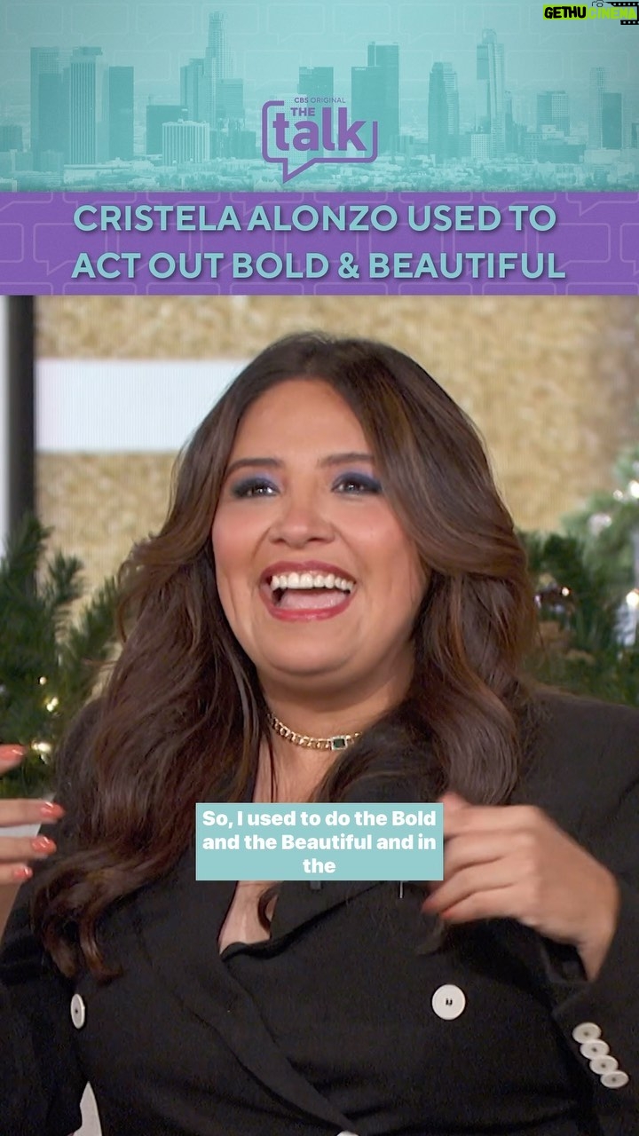 Cristela Alonzo Instagram - We need the home videos now! 🤣 @cristela9 @boldandbeautifulcbs #boldandbeautiful #cristelaalonzo #comedy #soapopera