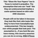 Cristela Alonzo Instagram – I was born/raised in a Texas border town. My family still lives there. Creating laws that make you assume anything to feed into your paranoia and fabricated agenda that can/will traumatize anyone (especially children) for merely looking a certain way is disgusting. There will be people commenting from their spam accounts, their “private” accounts to spew their terribly worded cases because bald eagles, baseball, and something something Star Spangled flip flops…

This insane and reminds me of the old Alabama #HB56 from 2011.

Este país me ayudó tener oportunidades que nunca hubiera podido imaginar. Fue por la lucha de mi familia, de mi mamá….viniendo a un país buscando oportunidades como tener luz, agua que no tenemos que traer de un pozo…

Conozco a mucha gente que quiere la oportunidad de poder sobrevivir. Eso es todo lo que quieren. Y no vamos hacernos mensos. Tejas NECESITA a la misma gente que quieren lastimar con esta ley. La economía los necesita. La razón que esta ley existe es porque los republicanos quieren quedar en poder y quieren asustar a la gente inventando problemas. Si quieren ayudar a los residentes, porque no conponen la red eléctrica que fállese con lluvia y calor?