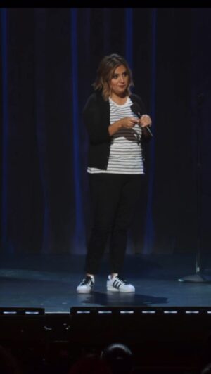 Cristela Alonzo Instagram - Today is the anniversary of my mom’s death so…FYI: This joke is about death and grief. You know, funny stuff. It took me over ten years after my mom passed for me to be able to try to talk about that moment. wanted to post it to show people that I come from a family where we don’t talk about our feelings but I knew I had to break that cycle…no matter how hard it was. Twenty-one years ago and throughout the years, I like to noticing the stories I remember about her. My mom wasn’t taught to deal with her feelings…but that doesn’t mean her loss can’t.

From #LowerClassy on Netflix.