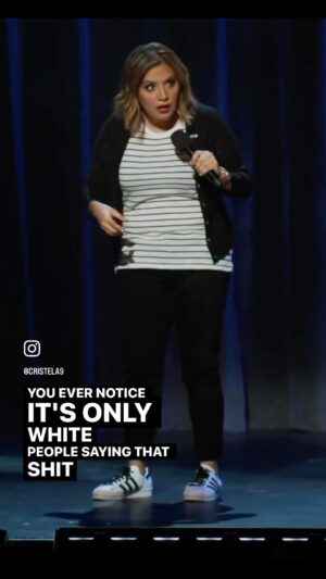 Cristela Alonzo Instagram - The tanning joke Netflix posted where people are saying I’m a white woman in the comments comes after this joke. They do that to try to negate what I’m saying in any way they can think of. 

People love to insert themselves as main character in every post they see. Yes, every joke is about you. All of them. You are so special. 🥹

In the words of my mom, “Pfft. I’ve been hated by better people than you.” 😘

#LowerClassy starring white woman, Cristela Alonzo on Netflix. 🤷🏻‍♀️
