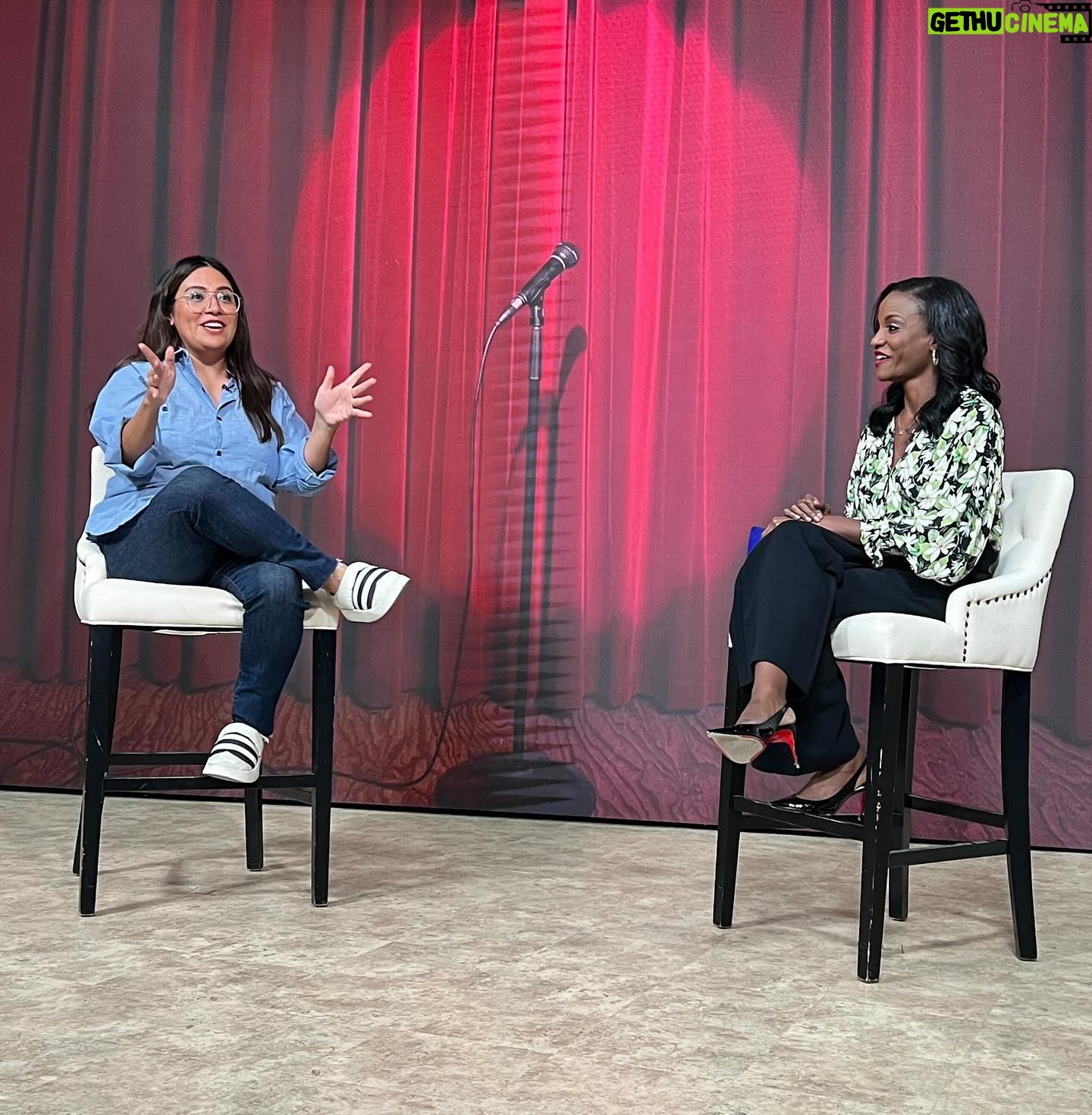 Cristela Alonzo Instagram - @cristela9 is in town! Did you catch her on Spectrum News yesterday? Tickets still available for this weekend!