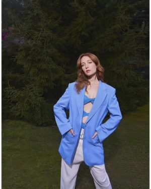 Cristiana Capotondi Instagram - I’m blue
📷 @olivierdesarte_photography 
@grazia_it