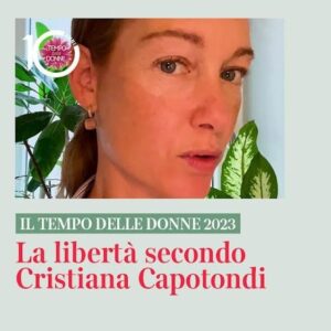 Cristiana Capotondi Instagram - La libertà, secondo Cristiana Capotondi ⭐ @cristianacapotondi, attrice e dirigente sportiva, sarà tra gli ospiti del Tempo delle Donne 2023! Il tema di questa edizione è: LIBERTÀ! 👉🏻 La nostra festa-festival torna dall’8 al 10 settembre in Triennale Milano con live inchieste e dialoghi, spettacoli e performance, incontri e workshop in presenza e online. Un laboratorio di idee in cui si incrociano identità e si mescolano format usufruendo del linguaggio scritto e parlato per portare in scena il teatro civile. Quest’anno è un anno speciale. Festeggiamo il decennale del Tempo delle Donne e dedichiamo l’edizione del 2023 al tema della libertà, leitmotiv di tutte quelle precedenti. Trovate tutte le info sul #TDD2023 nel sito, linkato nella bio di @27esimaora e nelle nostre Storie in evidenza