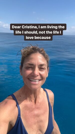 Cristina Zenato Instagram - While having a base is important, it is not made of money.
When I launched into this life and changed everything, all I had with me were my skills and my attitude. I started from zero; I did not have a penny to my name. I lived with the money I made on the job and slowly began to save.
If we wait for things to line up and want everything to be secure, we will never leap into the life we dream of.
It means sacrificing, missing out on certain aspects, and keeping the nose on the grindstone.
Our ocean life is not easy sailing on the ocean, with perpetual sunshine and flat, calm seas.
Our life is full of ups and downs, feasts and famines, seeing people coming and going, and sacrifices. At times, it is being foreign in a foreign country, adapting, evolving, changing, and when the proverbial hits the fan, finding a new way out of it, around it, or once again changing.
The video shows an exceptional day; I love it and want to share it. It is the surface of a much deeper life.
If we want to do what we love, we need to decide what price we want to pay and see if such expenditure is worth it to live the life we love.
