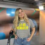 Cristina Boscá Instagram - Cosas que pasan en directo en @40andaya @los40spain 😅😂