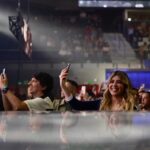Cristina Boscá Instagram - Qué noche tan bonita! 🥹 #LOS40PrimaveraPop @los40spain Vaya fotones @jorgeparis1 👏👏👏👏🙌