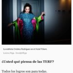 Cristina Rodríguez Torres Instagram - Esta entrevista me ha hecho especial ilusión, no por lo impecable, intachable y profesional que ha sido si no por quien me la hecho. @raul_rodo es la persona que está de atrás de este artículo. Raul Rodríguez. ❤️ Nos conocimos hace muchos años, el tenia 23 años, yo muchos más y hablamos y nos miramos a los ojos. Raul empezaba su carrera profesional, estaba lleno de incertidumbre pero cuando lo conoces, sabes que va a llegar y Ha Llegado… y lo que te queda Amigo. Gracias. 😍 Y a todos lo que han hecho posible esta entrevista ha sido un regalo fantástico. @genelromero a ti sobre todo. A @cosmeticamimate por estar juntas y por la piel. @hoteltotem que nos acogió. @agatharuizdlprada @maisonmesa @lolacasademunt @15segundos_agencia las fotos son de @dondykriga y el maquillaje de @kilpa_19