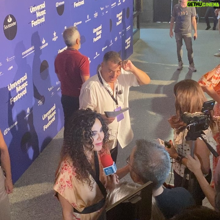 Cristina Rodríguez Torres Instagram - Anoche fue maravilloso ir al teatro Real a ver y escuchar a Gloria Trevi 👏👏👏 Gracias por darlo todo en el escenario!😍 @umusicfestival @gloriatrevi @dypcomunicacion @teatro_real