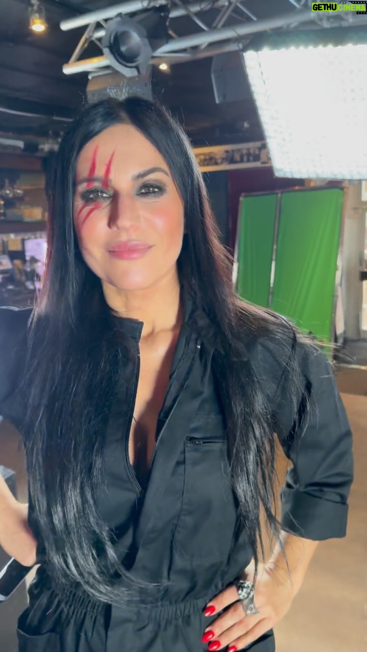 Cristina Scabbia Instagram - Did you already watch our video for our new song “In the mean time” featuring @ashcostello ? It was filmed in Gothenburg at @theabyssgbg by @patricullaeus and @revolverfilm We wanted to create the vibe of a very intimate gig in which music (once again) saves lives 🖤