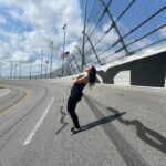 Cristina Scabbia Instagram - Today playing at @welcometorockville at the international @nascar speedway. It is HOT outside but I missed you so much Florida 🖤 Guess the temperature down here 👇