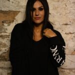 Cristina Scabbia Instagram - After so many years posing for pictures and I still didn’t learn to not to look a little awkward. And I honestly like this. Thank you for these shots, @silviapaveri 🖤