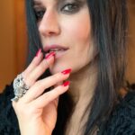 Cristina Scabbia Instagram - Black feathers in the storm. Peculiar days.