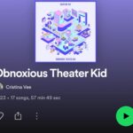 Cristina Valenzuela Instagram - In other amazing news @cristinavox released her new album!!!!!!!!! Obnoxious Theater Kid !!!! (Literally the best title) check it out!! So much greatness and listen for “Stronger Together” (rock cover!!) #newmusic #singer #songwriter