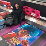 Cristina Valenzuela Instagram - Walking toward my gate at JFK when… @jeremyzag @miraculous