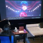 Cristina Valenzuela Instagram - Really wish we took more BTS pics recording the movie, but to be fair, the majority was recorded in my home studio during the pandemic. This was one of the final pick up sessions, it was so cool to see this scene for the first time