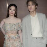 Crystal Fung Instagram - When we meet again 感恩我初次登台獻唱有丁丁老師carry🥹👍🏻 亦多謝大家喜歡我們這個配搭 期待下次再合體❤️ #林信 #夏莉 Makeup & Hair : @kayowang Wardrobe : @pretadress @mrselfportrait Photo by @jing1012 🫶🏻