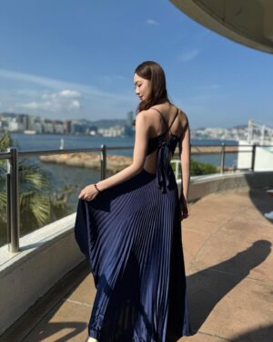 Crystal Fung Instagram - 20240422
The happiest people don’t have the best of everything, 
they just make the best of everything.
💙
Makeup & Hair : @muahanna 
Dress : @pretadress