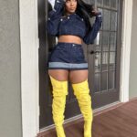 Crystal The Doll Instagram - My face pretty, My name pretty, My Style pretty, My soul pretty 💞 Styled by: @beverlyhills_annie Outfit from: @b.hills_exclusive Boots from: @the.brittany.b Hair from: @honeybee_collectionn #photography #fashionblogger #love #fashion #beauty