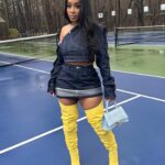Crystal The Doll Instagram - My face pretty, My name pretty, My Style pretty, My soul pretty 💞 Styled by: @beverlyhills_annie Outfit from: @b.hills_exclusive Boots from: @the.brittany.b Hair from: @honeybee_collectionn #photography #fashionblogger #love #fashion #beauty